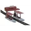 LEAN TOYS Fenfa Set de tren eléctrico 5 vagones accesorios