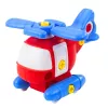 LEAN TOYS Helicóptero desmontable juguete de construcción con destornillador y llave para niños