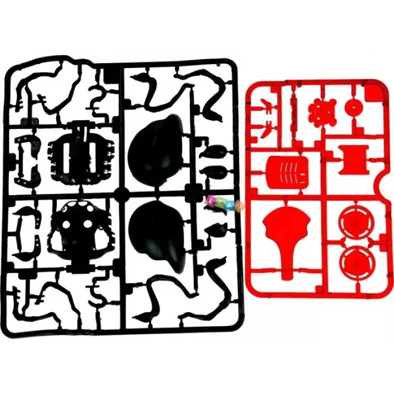 LEAN TOYS Kit creativo araña propulsada por agua salada DIY negro