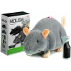 LEAN TOYS Ratón RC grande con ruedas gris - gasta una broma