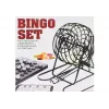 LEAN TOYS Set de bingo de metal tarjetas reutilizables máquina de lotería