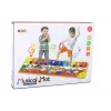 LEAN TOYS Alfombra de baile Sound Animals Santa Claus Keys