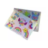 LEAN TOYS Set de pegatinas de diamante DIY varios patrones pegatinas de colores