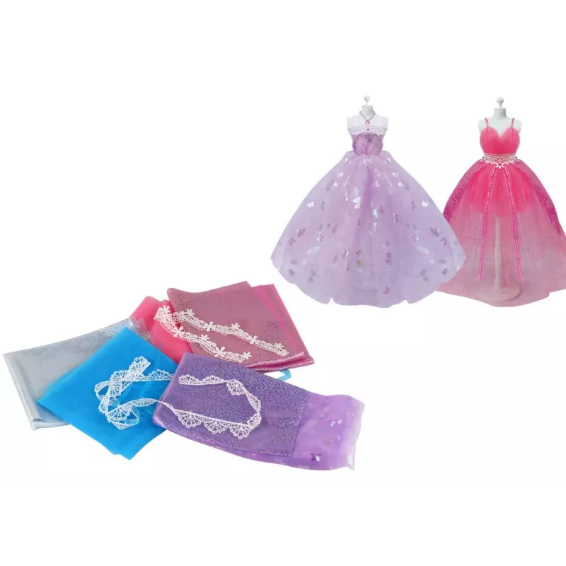 LEAN TOYS Set de arte creativo para crear vestidos