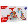 LEAN TOYS Juguete deslizante Mesa de aprendizaje interactiva 2en1 Rojo