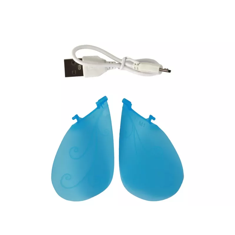 LEAN TOYS Muñeca voladora mágica Hada Azul controlada con la mano