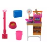 LEAN TOYS Set de Muñecas con Perros, Gato y Accesorios de Veterinaria