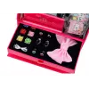 LEAN TOYS Set de Belleza Creativo en Maletín para Crear Creaciones Accesorios