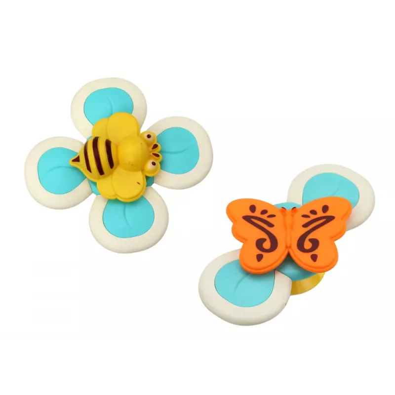 LEAN TOYS Set de juguetes sensoriales torre koala cubo educativo con spinners