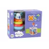 LEAN TOYS Set de juguetes sensoriales torre koala cubo educativo con spinners