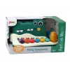 LEAN TOYS Platillos piano cocodrilo órgano martillo bolas instrumento educativo