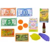 LEAN TOYS Set tienda de donuts pastelería caja registradora microondas
