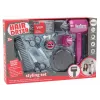 LEAN TOYS Set de peluquería salón de belleza peluquero secador 10 piezas
