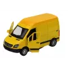 LEAN TOYS Coche de reparto 1:32 luces sonidos rojo negro amarillo blanco