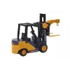 LEAN TOYS Carretilla elevadora con gancho, fricción ajustable, amarillo