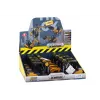 LEAN TOYS Carretilla elevadora con gancho, fricción ajustable, amarillo