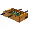 LEAN TOYS Futbolín de Madera Mini 36cm x 21,5cm x 9cm