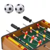LEAN TOYS Futbolín de Madera Mini 36cm x 21,5cm x 9cm