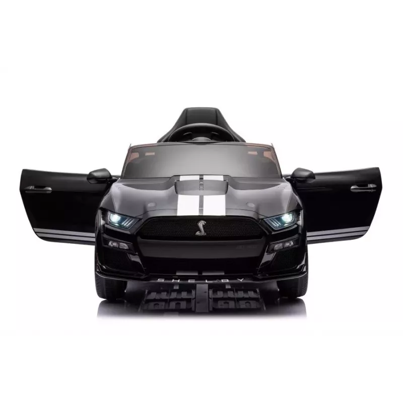 LEAN CARS Vehículo a Batería Ford Mustang GT500 Shelby Negro
