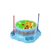 LEAN TOYS Juego de Pesca Cañas Luces Sonidos Azul