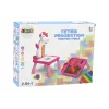 LEAN TOYS Mini Proyector Tetris de Mesa 2en1 Azul Unicornio
