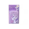 LEAN Estuche Escolar Grande Unicornio, 3D, Morado, 23x15x5 cm