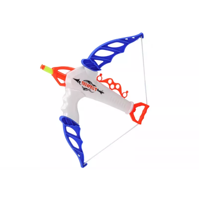 LEAN TOYS Arco con Diana para Flechas Suaves con Ventosa, 6 piezas