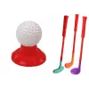 LEAN TOYS Set de Minigolf para Niños con Carrito