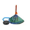 LEAN TOYS Juego de Lanzamiento de Cohetes Dinosaurio Bosque Multicolor Push Up