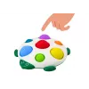 LEAN TOYS Juguete Sensorial Tortuga Tablero Educativo Pop-It Pestañas