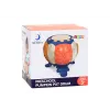 LEAN TOYS Calabaza Educativa Interactiva Musical Luces Sonidos Naranja