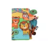 LEAN TOYS Libro Educativo de Tela Animales de la Selva con Sonido