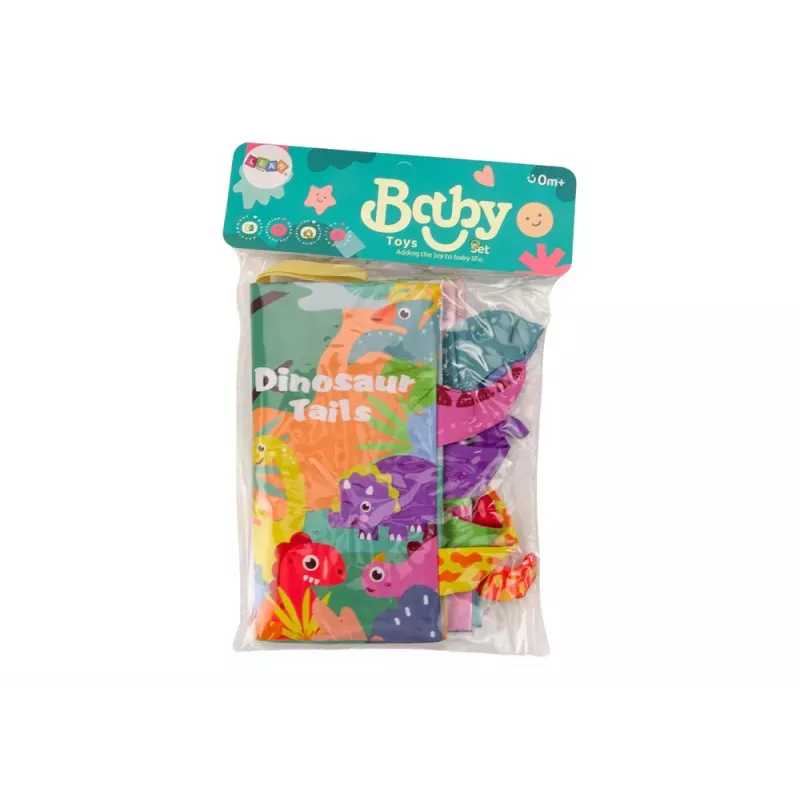 LEAN TOYS Libro de Tela Animales Dinosaurios Colorido con Sonido