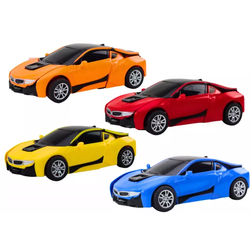 LEAN TOYS Coche Robot 2en1 Robot 4 Colores
