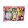 LEAN TOYS Set de Cafetería Pastelería Dulces Figuras Café Tarta 25 uds.