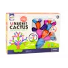 LEAN TOYS Bloques de Construcción Magnéticos Cactus 16 Elementos