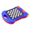 LEAN TOYS Juego de Viaje 8en1 Ajedrez Damas Ludo Backgammon Serpientes y Escaleras Chino