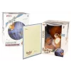 LEAN TOYS Oso de peluche luz de noche con sonidos modo noche y día marrón