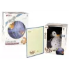 LEAN TOYS Oso de peluche luces y sonidos para dormir modo noche y día pingüino