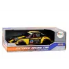 LEAN TOYS Coche teledirigido RC 1:16 neumáticos de goma drift amarillo