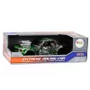 LEAN TOYS Coche teledirigido RC 1:16 drift neumáticos de goma verde