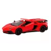 LEAN TOYS Coche deportivo RC teledirigido con puertas que se abren rojo 1:12