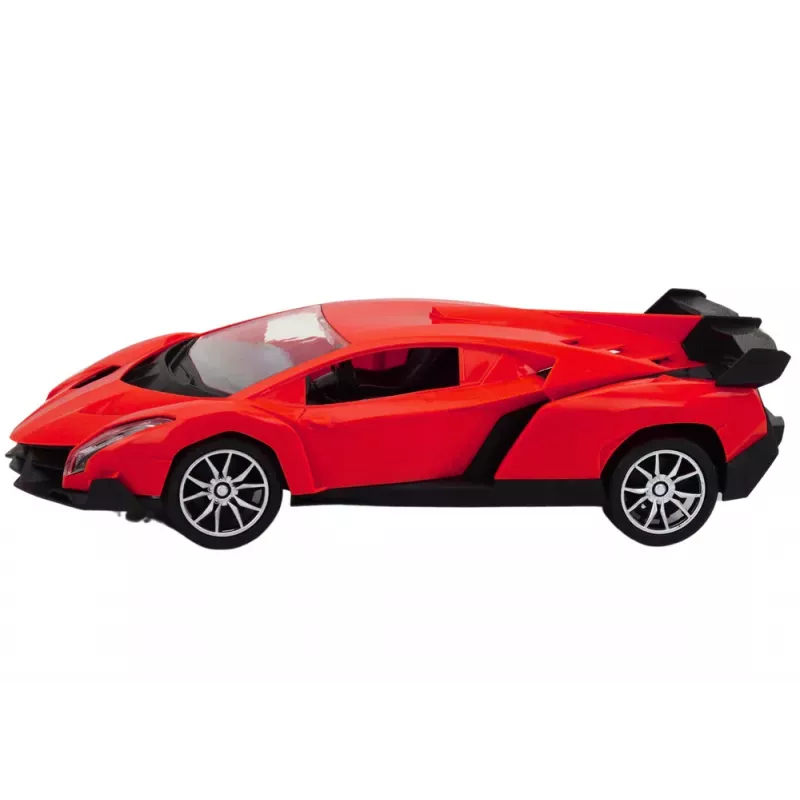 LEAN TOYS Coche deportivo teledirigido rojo 1:16 coche RC