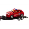 LEAN TOYS set de policía coche pickup todoterreno camión grúa remolque policía