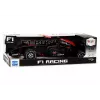 LEAN TOYS coche deportivo de carreras F1 con propulsión 1:10 negro sonidos