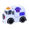 LEAN TOYS ambulancia de juguete con luz y sonido - blanco
