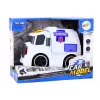 LEAN TOYS ambulancia de juguete con luz y sonido - blanco
