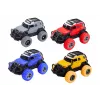 LEAN TOYS Coche todoterreno 1:32, metal, ruedas de goma, luces y sonidos, propulsión