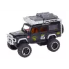 LEAN TOYS Coche todoterreno Guard 1:32, metal, propulsión, luces y sonidos
