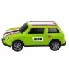 LEAN TOYS Set de coches, muelles, propulsión, multicolor, 12 piezas